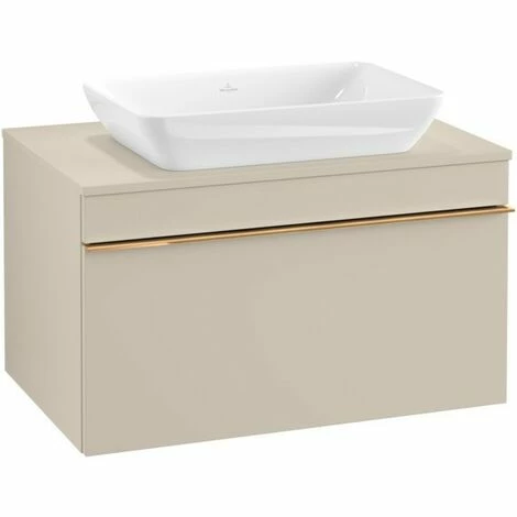 Villeroy & Boch Venticello Waschtischunterschrank mit 1 Auszug für Aufsatzwaschtisch 75,7 cm Soft Grey Copper Villeroy & Boch Venticello Waschtischunterschrank Mit 1 Auszug Für Aufsatzwaschtisch 75,7 Cm Soft Grey Copper -VILLEROY & BOCH shop 71490225 3