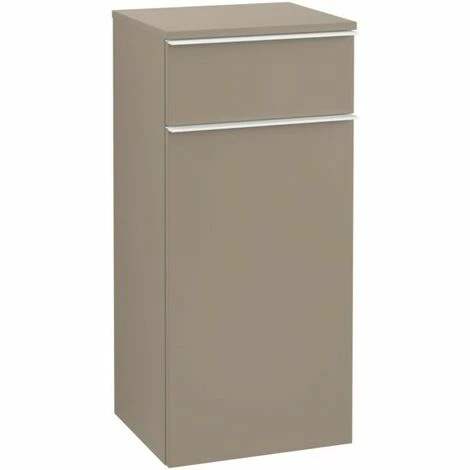 Villeroy & Boch Venticello Seitenschrank mit 1 Tür und 1 Schublade Links Truffle Grey Weiß Villeroy & Boch Venticello Seitenschrank Mit 1 Tür Und 1 Schublade Links Truffle Grey Weiß -VILLEROY & BOCH shop 71490242 2