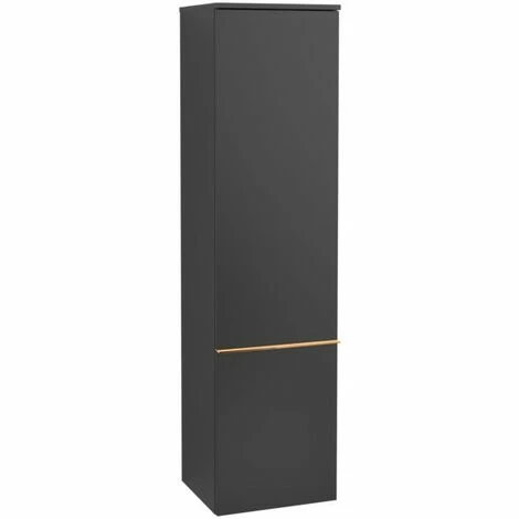 Villeroy & Boch Venticello Hochschrank Mit 1 Tür Rechts Black Matt Lacquer Copper 4 Villeroy & Boch Venticello Hochschrank Mit 1 Tür Rechts Black Matt Lacquer Copper – Bild 2