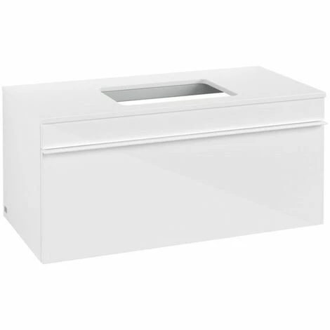 Villeroy & Boch Venticello Waschtischunterschrank mit 1 Auszug für Aufsatzwaschtisch 95,7 cm Glossy White Weiß Villeroy & Boch Venticello Waschtischunterschrank Mit 1 Auszug Für Aufsatzwaschtisch 95,7 Cm Glossy White Weiß -VILLEROY & BOCH shop 71490256 2