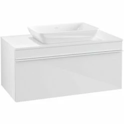 Villeroy & Boch Venticello Waschtischunterschrank Mit 1 Auszug Für Aufsatzwaschtisch 95,7 Cm Glossy White Weiß 4 Villeroy & Boch Venticello Waschtischunterschrank Mit 1 Auszug Für Aufsatzwaschtisch 95,7 Cm Glossy White Weiß -VILLEROY & BOCH shop 71490256 3