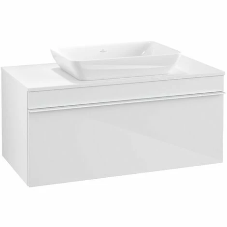Villeroy & Boch Venticello Waschtischunterschrank mit 1 Auszug für Aufsatzwaschtisch 95,7 cm Glossy White Weiß Villeroy & Boch Venticello Waschtischunterschrank Mit 1 Auszug Für Aufsatzwaschtisch 95,7 Cm Glossy White Weiß -VILLEROY & BOCH shop 71490256 3