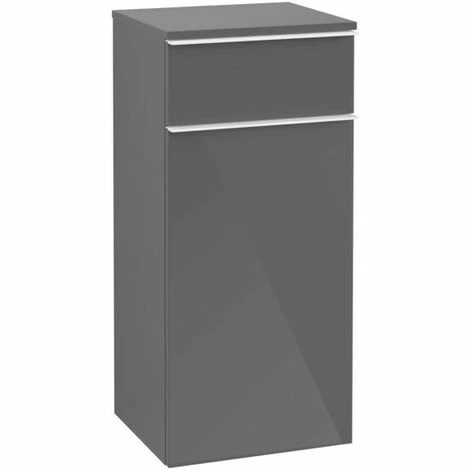 Villeroy & Boch Venticello Seitenschrank mit 1 Tür und 1 Schublade Links Glossy Grey Weiß Villeroy & Boch Venticello Seitenschrank Mit 1 Tür Und 1 Schublade Links Glossy Grey Weiß -VILLEROY & BOCH shop 71490258 2