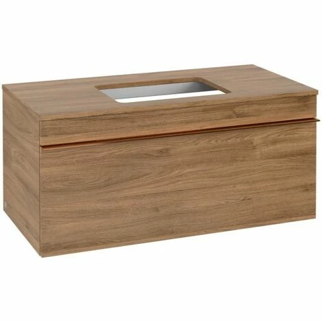 Villeroy & Boch Venticello Waschtischunterschrank Mit 1 Auszug Für Aufsatzwaschtisch 95,7 Cm Kansas Oak Copper 4 Villeroy & Boch Venticello Waschtischunterschrank Mit 1 Auszug Für Aufsatzwaschtisch 95,7 Cm Kansas Oak Copper – Bild 2