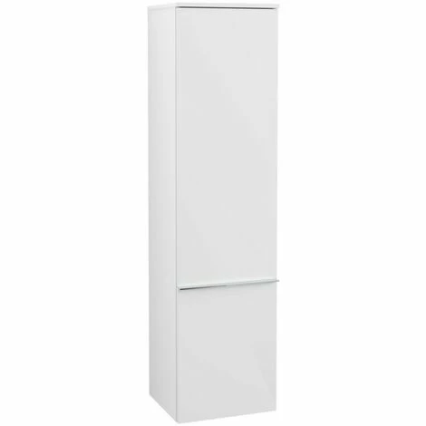 Villeroy & Boch Venticello Hochschrank Mit 1 Tür Rechts Glossy White Chrom 4 Villeroy & Boch Venticello Hochschrank Mit 1 Tür Rechts Glossy White Chrom – Bild 2