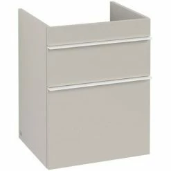 Alternative view of Villeroy & Boch Venticello Waschtischunterschrank XL Mit 2 Auszügen 46,6 Cm Soft Grey Weiß