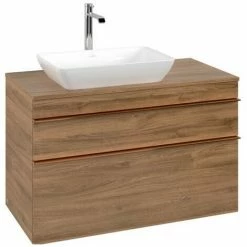 Villeroy & Boch Venticello Waschtischunterschrank XXL 957mm Mit 2 Auszügen Für Aufsatzwaschtisch Mit Kansas Oak Links Copper -VILLEROY & BOCH shop 71494026 3