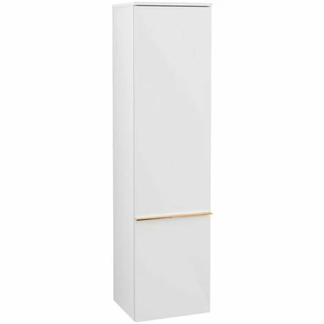 Villeroy & Boch Venticello Hochschrank Mit 1 Tür Links Glossy White Copper 4 Villeroy & Boch Venticello Hochschrank Mit 1 Tür Links Glossy White Copper – Bild 2