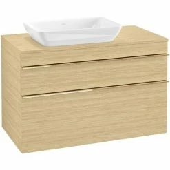 Villeroy & Boch Venticello Waschtischunterschrank XXL 957mm Mit 2 Auszügen Für Aufsatzwaschtisch Mit Nordic Oak Links Copper -VILLEROY & BOCH shop 71494052 3