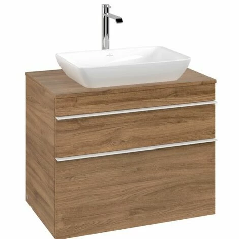 Villeroy & Boch Venticello Waschtischunterschrank XXL Mit 2 Auszügen Für Aufsatzwaschtisch 75,7 Cm Kansas Oak Weiß 5 Villeroy & Boch Venticello Waschtischunterschrank XXL Mit 2 Auszügen Für Aufsatzwaschtisch 75,7 Cm Kansas Oak Weiß – Bild 3