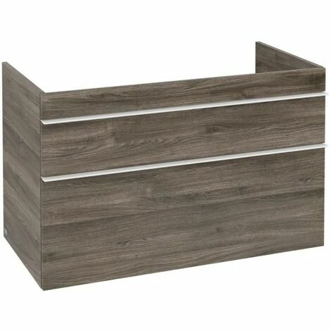Villeroy & Boch Venticello Waschtischunterschrank XL Mit 2 Auszügen 95,3 Cm Stone Oak Weiß 4 Villeroy & Boch Venticello Waschtischunterschrank XL Mit 2 Auszügen 95,3 Cm Stone Oak Weiß – Bild 2