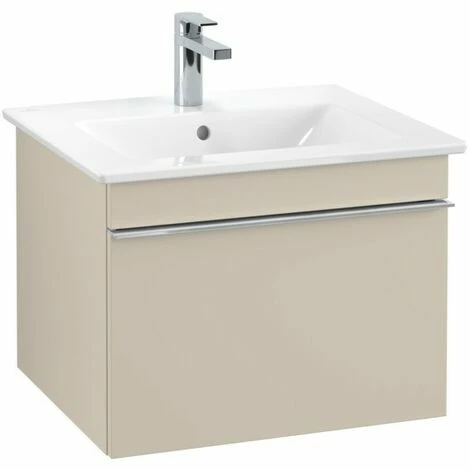 Villeroy & Boch Venticello Waschtischunterschrank Mit 1 Auszug 55,3 Cm Soft Grey Chrom 5 Villeroy & Boch Venticello Waschtischunterschrank Mit 1 Auszug 55,3 Cm Soft Grey Chrom – Bild 3