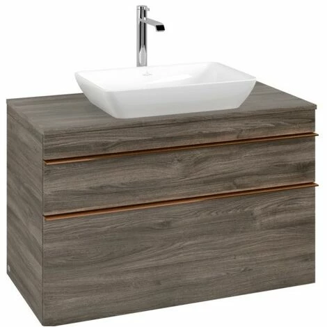 Villeroy & Boch Venticello Waschtischunterschrank XXL Mit 2 Auszügen Für Aufsatzwaschtisch 95,7 Cm Stone Oak Copper 5 Villeroy & Boch Venticello Waschtischunterschrank XXL Mit 2 Auszügen Für Aufsatzwaschtisch 95,7 Cm Stone Oak Copper – Bild 3