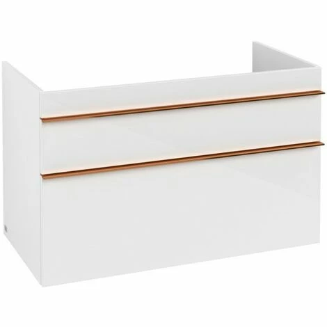 Villeroy & Boch Venticello Waschtischunterschrank XL mit 2 Auszügen 95,3 cm Glossy White Copper Villeroy & Boch Venticello Waschtischunterschrank XL Mit 2 Auszügen 95,3 Cm Glossy White Copper -VILLEROY & BOCH shop 71494301 2