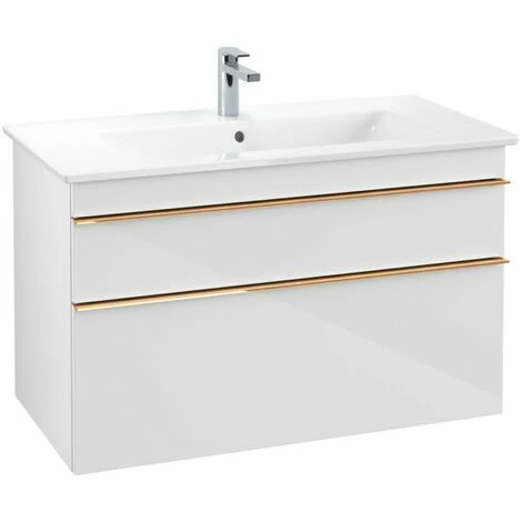 Villeroy & Boch Venticello Waschtischunterschrank XL mit 2 Auszügen 95,3 cm Glossy White Copper Villeroy & Boch Venticello Waschtischunterschrank XL Mit 2 Auszügen 95,3 Cm Glossy White Copper -VILLEROY & BOCH shop 71494301 3