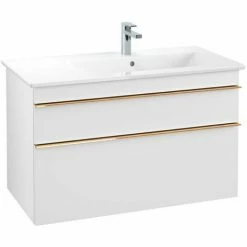 Villeroy & Boch Venticello Waschtischunterschrank XL 953mm Mit 2 Auszügen Und Variabler Beckenpositi White Matt Rechts Copper 4 Villeroy & Boch Venticello Waschtischunterschrank XL 953mm Mit 2 Auszügen Und Variabler Beckenpositi White Matt Rechts Copper -VILLEROY & BOCH shop 71494306 3