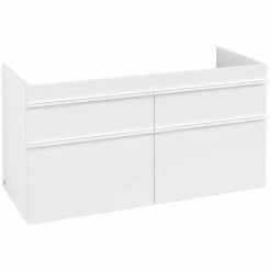 Alternative view of Villeroy & Boch Venticello Waschtischunterschrank XL 1153mm Mit 4 Auszügen White Matt Weiß