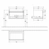 Villeroy & Boch Venticello Waschtischunterschrank Mit 1 Auszug 75,3 Cm Kansas Oak Chrom -VILLEROY & BOCH shop 71494352 1