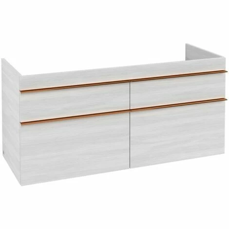 Villeroy & Boch Venticello Waschtischunterschrank XL 1253mm mit 4 Auszügen für Doppelwaschtisch White Wood Copper Villeroy & Boch Venticello Waschtischunterschrank XL 1253mm Mit 4 Auszügen Für Doppelwaschtisch White Wood Copper -VILLEROY & BOCH shop 71494365 2