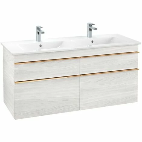 Villeroy & Boch Venticello Waschtischunterschrank XL 1253mm mit 4 Auszügen für Doppelwaschtisch White Wood Copper Villeroy & Boch Venticello Waschtischunterschrank XL 1253mm Mit 4 Auszügen Für Doppelwaschtisch White Wood Copper -VILLEROY & BOCH shop 71494365 3