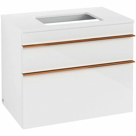 Villeroy & Boch Venticello Waschtischunterschrank XXL mit 2 Auszügen für Aufsatzwaschtisch 75,7 cm Glossy White Copper Villeroy & Boch Venticello Waschtischunterschrank XXL Mit 2 Auszügen Für Aufsatzwaschtisch 75,7 Cm Glossy White Copper -VILLEROY & BOCH shop 71494386 2