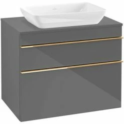 Villeroy & Boch Venticello Waschtischunterschrank XXL Mit 2 Auszügen Für Aufsatzwaschtisch 75,7 Cm Glossy Grey Copper 4 Villeroy & Boch Venticello Waschtischunterschrank XXL Mit 2 Auszügen Für Aufsatzwaschtisch 75,7 Cm Glossy Grey Copper -VILLEROY & BOCH shop 71494388 3
