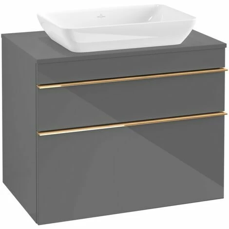 Villeroy & Boch Venticello Waschtischunterschrank XXL mit 2 Auszügen für Aufsatzwaschtisch 75,7 cm Glossy Grey Copper Villeroy & Boch Venticello Waschtischunterschrank XXL Mit 2 Auszügen Für Aufsatzwaschtisch 75,7 Cm Glossy Grey Copper -VILLEROY & BOCH shop 71494388 3