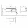 Villeroy & Boch Venticello Waschtischunterschrank 957mm Mit 1 Auszug Für Aufsatzwaschtisch Mit Varia Truffle Grey Rechts Copper -VILLEROY & BOCH shop 71494394 1