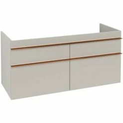 Villeroy & Boch Venticello Waschtischunterschrank XL 1253mm Mit 4 Auszügen Für Doppelwaschtisch Soft Grey Copper 3 Villeroy & Boch Venticello Waschtischunterschrank XL 1253mm Mit 4 Auszügen Für Doppelwaschtisch Soft Grey Copper -VILLEROY & BOCH shop 71494495 2