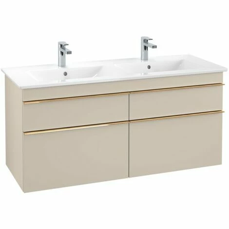 Villeroy & Boch Venticello Waschtischunterschrank XL 1253mm mit 4 Auszügen für Doppelwaschtisch Soft Grey Copper Villeroy & Boch Venticello Waschtischunterschrank XL 1253mm Mit 4 Auszügen Für Doppelwaschtisch Soft Grey Copper -VILLEROY & BOCH shop 71494495 3