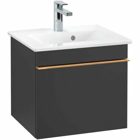 Villeroy & Boch Venticello Waschtischunterschrank mit 1 Auszug 46,6 cm Black Matt Lacquer Copper Villeroy & Boch Venticello Waschtischunterschrank Mit 1 Auszug 46,6 Cm Black Matt Lacquer Copper -VILLEROY & BOCH shop 71494499 3