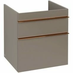 Villeroy & Boch Venticello Waschtischunterschrank XL Mit 2 Auszügen 55,3 Cm Truffle Grey Copper -VILLEROY & BOCH shop 71494502 2