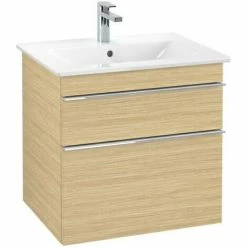 Villeroy & Boch Venticello Waschtischunterschrank XL Mit 2 Auszügen 60,3 Cm Nordic Oak Chrom 7 Villeroy & Boch Venticello Waschtischunterschrank XL Mit 2 Auszügen 60,3 Cm Nordic Oak Chrom -VILLEROY & BOCH shop 71494505 3
