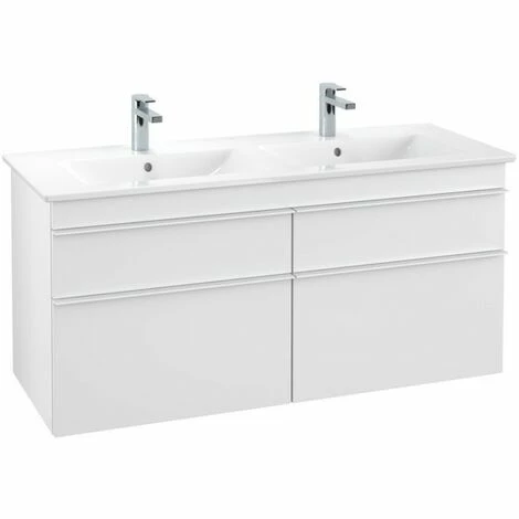 Villeroy & Boch Venticello Waschtischunterschrank XL 1253mm mit 4 Auszügen für Doppelwaschtisch White Matt Weiß Villeroy & Boch Venticello Waschtischunterschrank XL 1253mm Mit 4 Auszügen Für Doppelwaschtisch White Matt Weiß -VILLEROY & BOCH shop 71494507 3