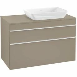 Villeroy & Boch Venticello Waschtischunterschrank XXL 957mm Mit 2 Auszügen Für Aufsatzwaschtisch Mit Truffle Grey Rechts Weiß 4 Villeroy & Boch Venticello Waschtischunterschrank XXL 957mm Mit 2 Auszügen Für Aufsatzwaschtisch Mit Truffle Grey Rechts Weiß -VILLEROY & BOCH shop 71494518 3