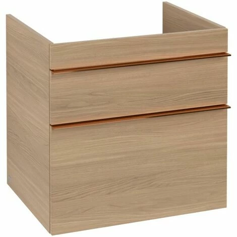 Villeroy & Boch Venticello Waschtischunterschrank XL Mit 2 Auszügen 60,3 Cm Elm Impresso Copper 4 Villeroy & Boch Venticello Waschtischunterschrank XL Mit 2 Auszügen 60,3 Cm Elm Impresso Copper – Bild 2
