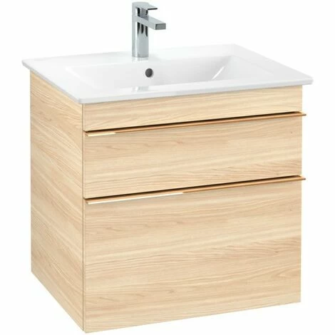Villeroy & Boch Venticello Waschtischunterschrank XL Mit 2 Auszügen 60,3 Cm Elm Impresso Copper 5 Villeroy & Boch Venticello Waschtischunterschrank XL Mit 2 Auszügen 60,3 Cm Elm Impresso Copper – Bild 3
