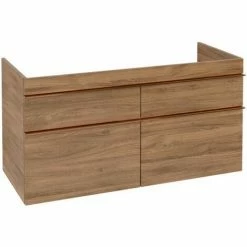 Alternative view of Villeroy & Boch Venticello Waschtischunterschrank XL 1153mm Mit 4 Auszügen Kansas Oak Copper
