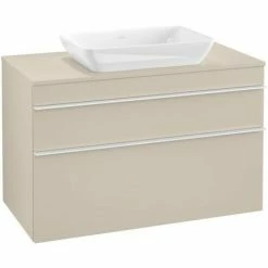 Villeroy & Boch Venticello Waschtischunterschrank XXL Mit 2 Auszügen Für Aufsatzwaschtisch 95,7 Cm Soft Grey Weiß 4 Villeroy & Boch Venticello Waschtischunterschrank XXL Mit 2 Auszügen Für Aufsatzwaschtisch 95,7 Cm Soft Grey Weiß -VILLEROY & BOCH shop 71494530 3