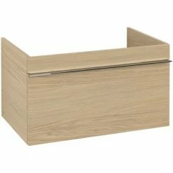 Alternative view of Villeroy & Boch Venticello Waschtischunterschrank Mit 1 Auszug 75,3 Cm Nordic Oak Chrom