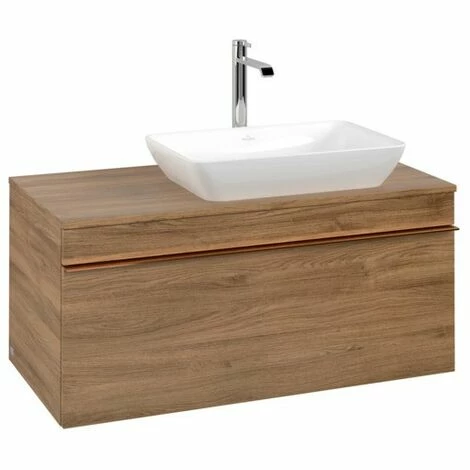 Villeroy & Boch Venticello Waschtischunterschrank 957mm mit 1 Auszug für Aufsatzwaschtisch mit varia Kansas Oak Rechts Copper Villeroy & Boch Venticello Waschtischunterschrank 957mm Mit 1 Auszug Für Aufsatzwaschtisch Mit Varia Kansas Oak Rechts Copper -VILLEROY & BOCH shop 71494546 3
