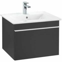 Villeroy & Boch Venticello Waschtischunterschrank Mit 1 Auszug 55,3 Cm Black Matt Lacquer Weiß 4 Villeroy & Boch Venticello Waschtischunterschrank Mit 1 Auszug 55,3 Cm Black Matt Lacquer Weiß -VILLEROY & BOCH shop 71494561 3