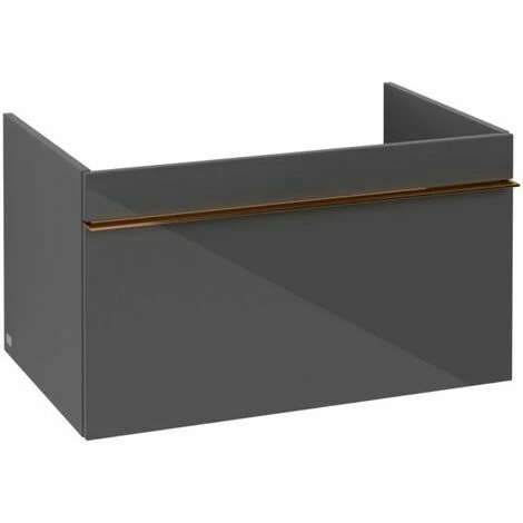Villeroy & Boch Venticello Waschtischunterschrank Mit 1 Auszug 75,3 Cm Glossy Grey Copper 4 Villeroy & Boch Venticello Waschtischunterschrank Mit 1 Auszug 75,3 Cm Glossy Grey Copper – Bild 2