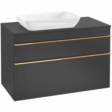 Villeroy & Boch Venticello Waschtischunterschrank XXL 957mm mit 2 Auszügen für Aufsatzwaschtisch mit Black Matt Lacquer Links Copper Villeroy & Boch Venticello Waschtischunterschrank XXL 957mm Mit 2 Auszügen Für Aufsatzwaschtisch Mit Black Matt Lacquer Links Copper -VILLEROY & BOCH shop 71494574 3