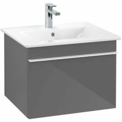 Villeroy & Boch Venticello Waschtischunterschrank Mit 1 Auszug 55,3 Cm Glossy Grey Weiß -VILLEROY & BOCH shop 71494727 3
