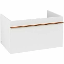 Alternative view of Villeroy & Boch Venticello Waschtischunterschrank Mit 1 Auszug 75,3 Cm White Matt Copper