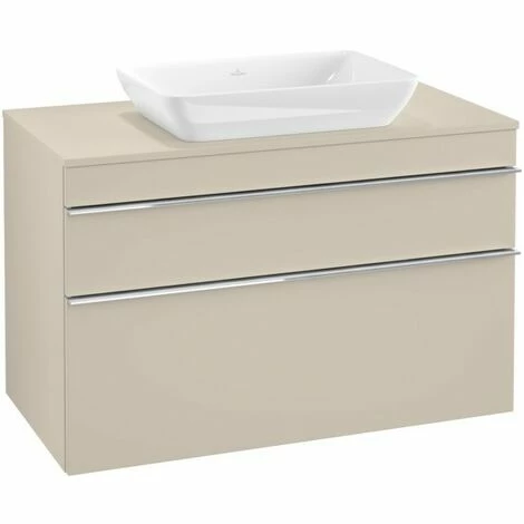 Villeroy & Boch Venticello Waschtischunterschrank XXL mit 2 Auszügen für Aufsatzwaschtisch 95,7 cm Soft Grey Chrom Villeroy & Boch Venticello Waschtischunterschrank XXL Mit 2 Auszügen Für Aufsatzwaschtisch 95,7 Cm Soft Grey Chrom -VILLEROY & BOCH shop 71494738 3
