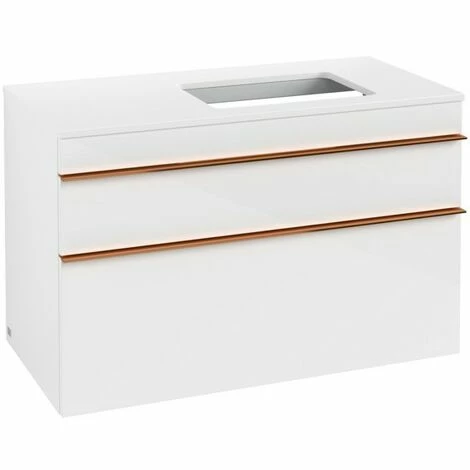 Villeroy & Boch Venticello Waschtischunterschrank XXL 957mm mit 2 Auszügen für Aufsatzwaschtisch mit Glossy White Rechts Copper Villeroy & Boch Venticello Waschtischunterschrank XXL 957mm Mit 2 Auszügen Für Aufsatzwaschtisch Mit Glossy White Rechts Copper -VILLEROY & BOCH shop 71494740 2