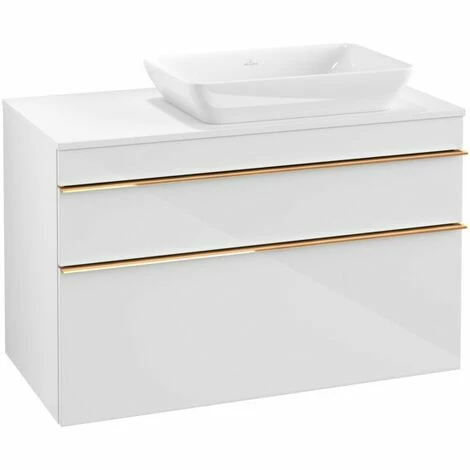 Villeroy & Boch Venticello Waschtischunterschrank XXL 957mm mit 2 Auszügen für Aufsatzwaschtisch mit Glossy White Rechts Copper Villeroy & Boch Venticello Waschtischunterschrank XXL 957mm Mit 2 Auszügen Für Aufsatzwaschtisch Mit Glossy White Rechts Copper -VILLEROY & BOCH shop 71494740 3
