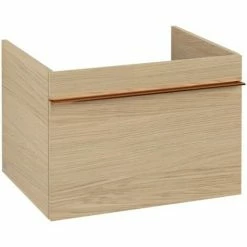 Villeroy & Boch Venticello Waschtischunterschrank Mit 1 Auszug 60,3 Cm Nordic Oak Copper -VILLEROY & BOCH shop 71494779 2